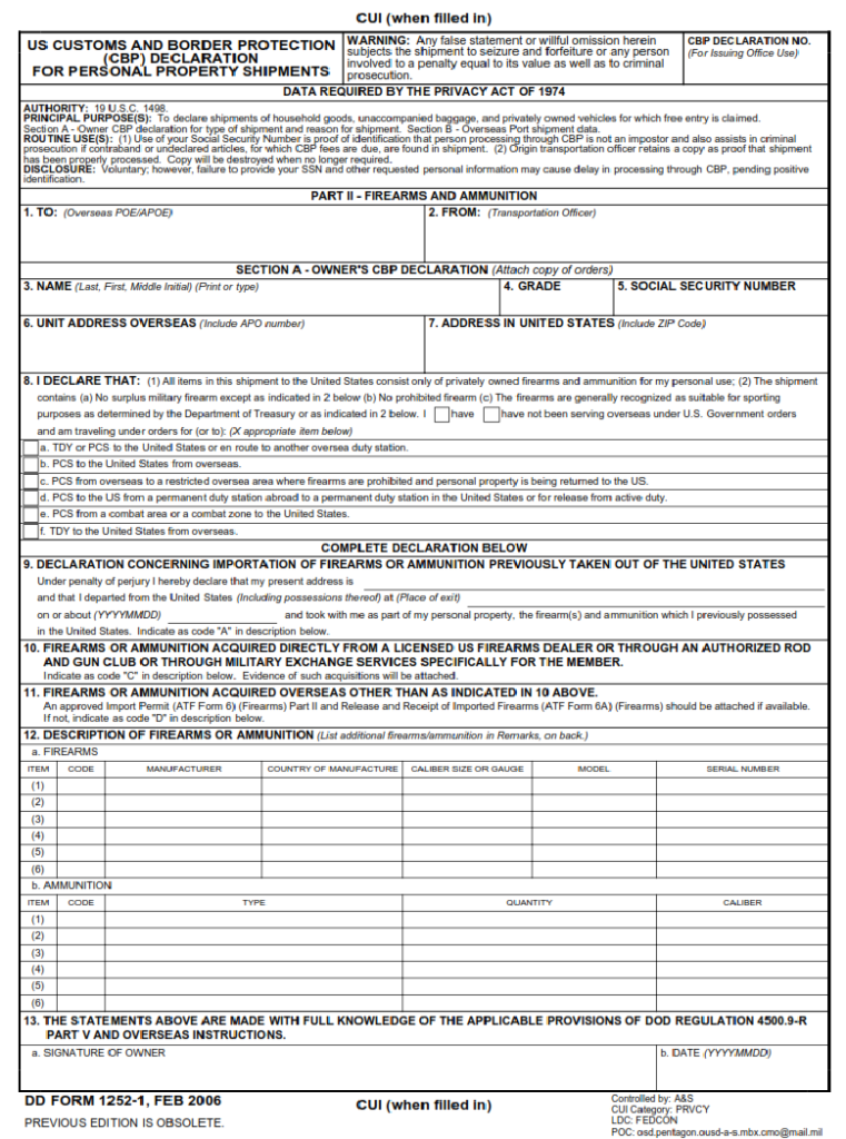 dd-form-1252-1-u-s-customs-and-border-protection-cbp-declaration