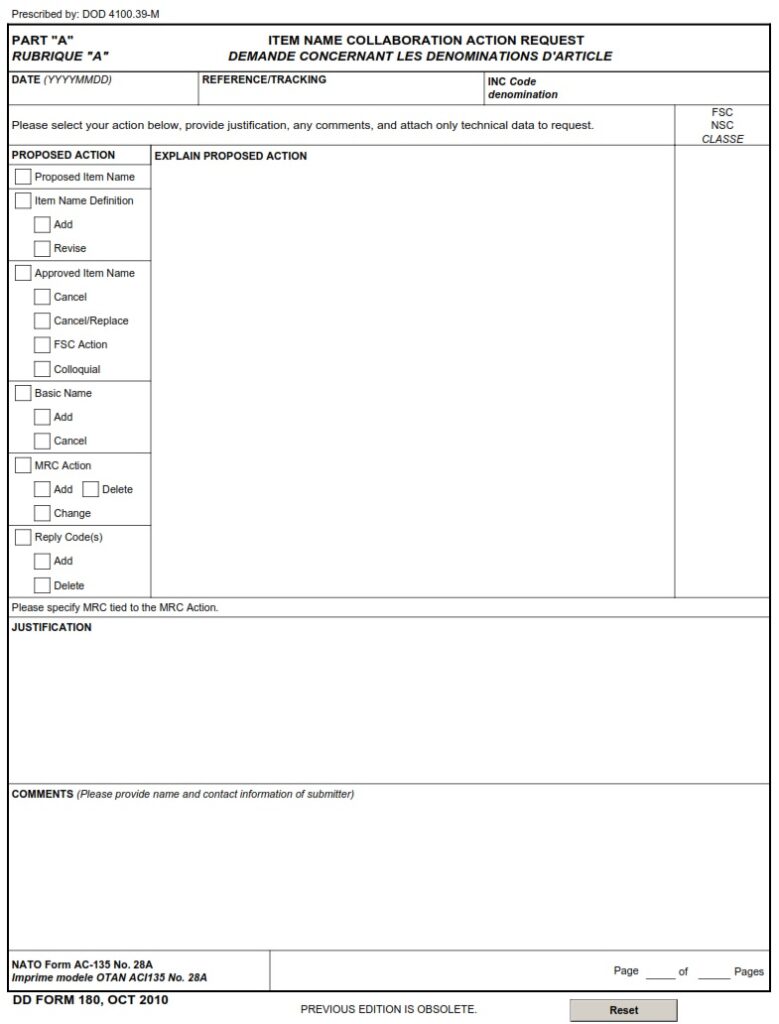 DD Form 180 Item Name Collaboration Action Request DD Forms dd-form-180-item-name-collaboration-action-request-dd-forms