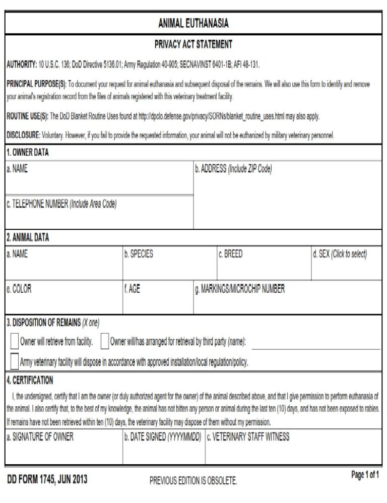 dd-form-1745-animal-euthanasia-dd-forms