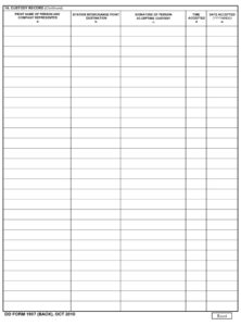 DD Form 1907 – Signature and Tally Record - DD Forms