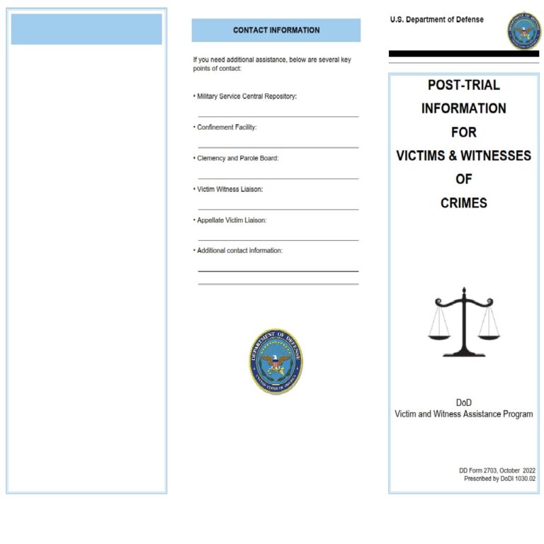 DD Form 2703 Post Trial Information For Victims And Witnesses Of dd-form-2703-post-trial-information-for-victims-and-witnesses-of