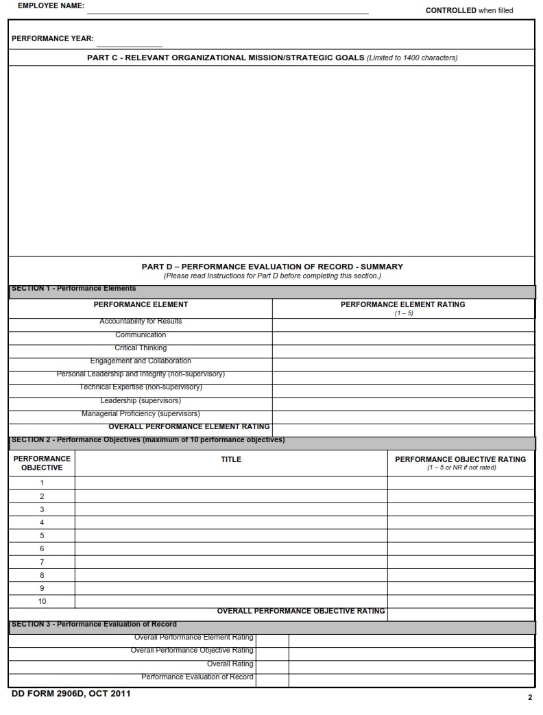 DD Form 2906D - Page 3