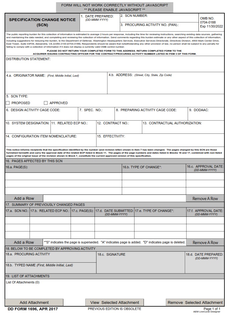 DD Form 1696