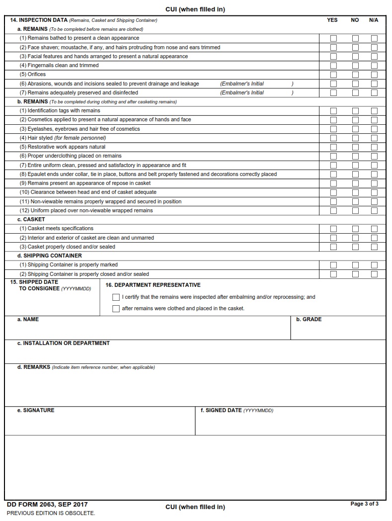 DD Form 2062 - Page 3