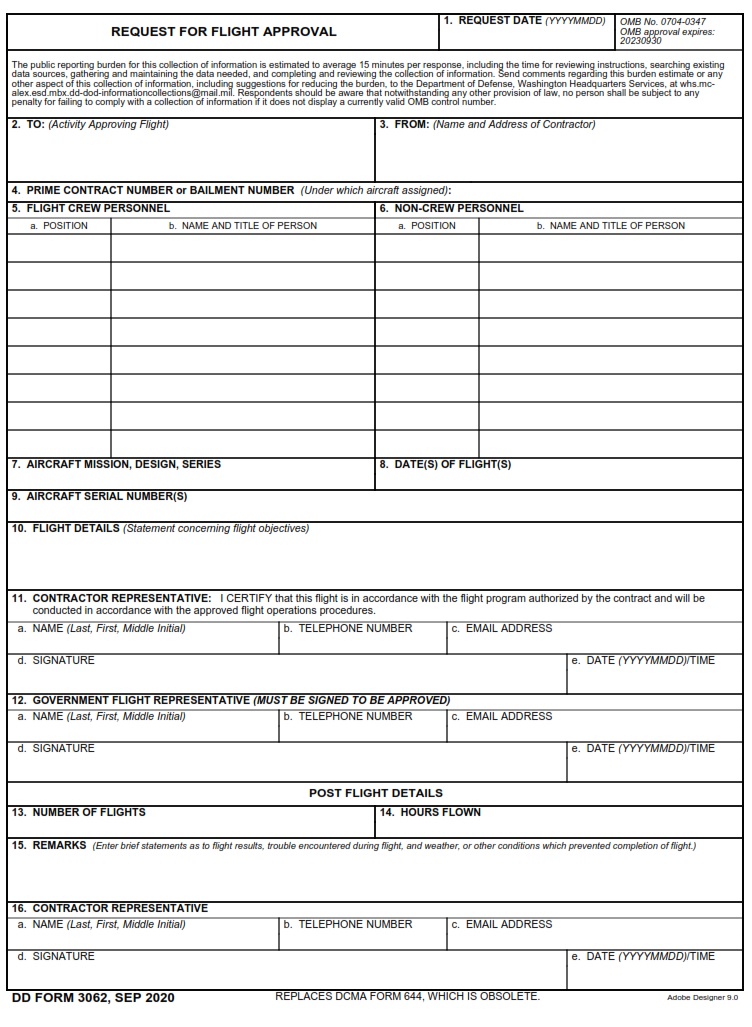 dd-form-3062-request-for-flight-approval-dd-forms